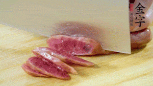 金字火腿、金字香腸、金字臘肉切片。