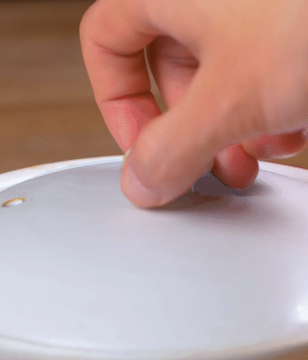 關(guān)火后燜5分鐘。